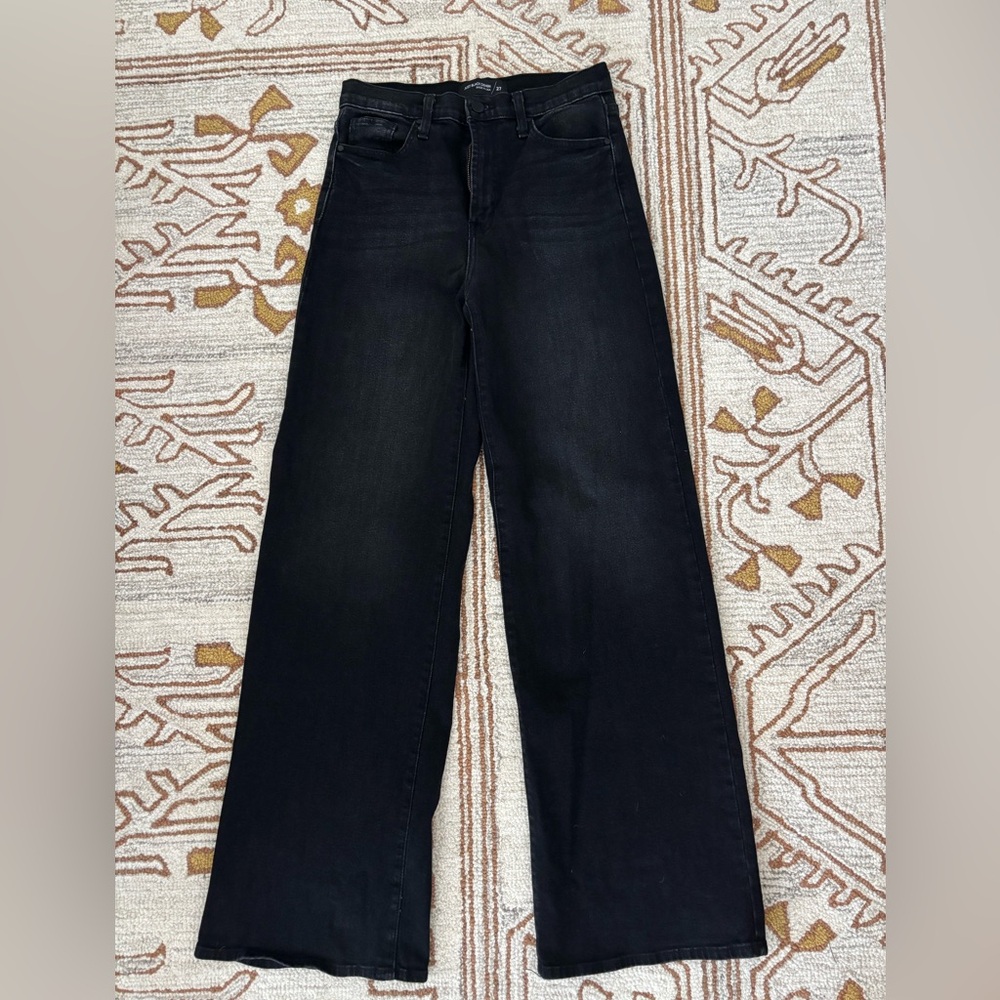 Just Black Women's Wide Leg Jeans - Black